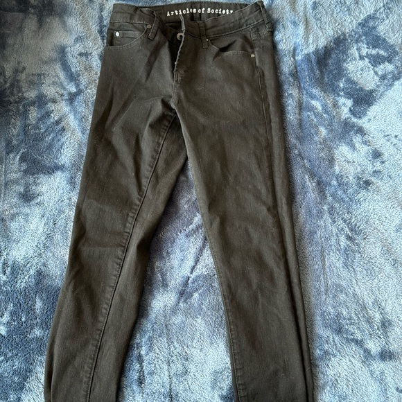 Articles Of Society Denim - Articles of Society Black skinny jeans